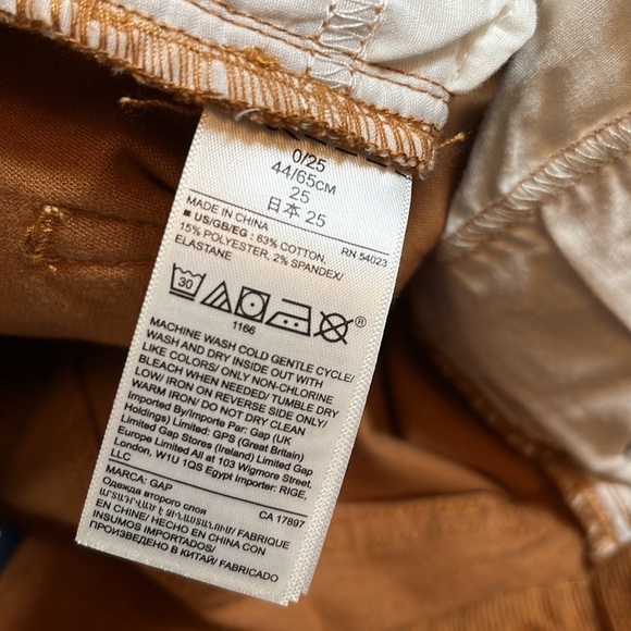 GAP Brown Corduroy Legging Skinny Pant - Picture 11 of 11